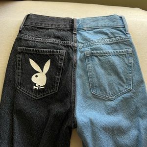 Playboy two tone jeans